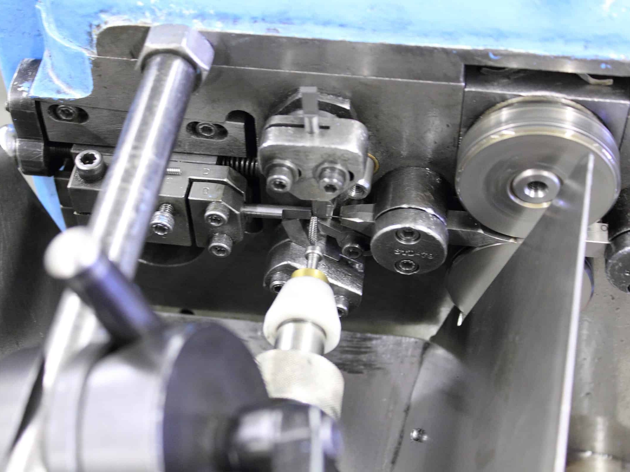 A Close-Up Of A Machine