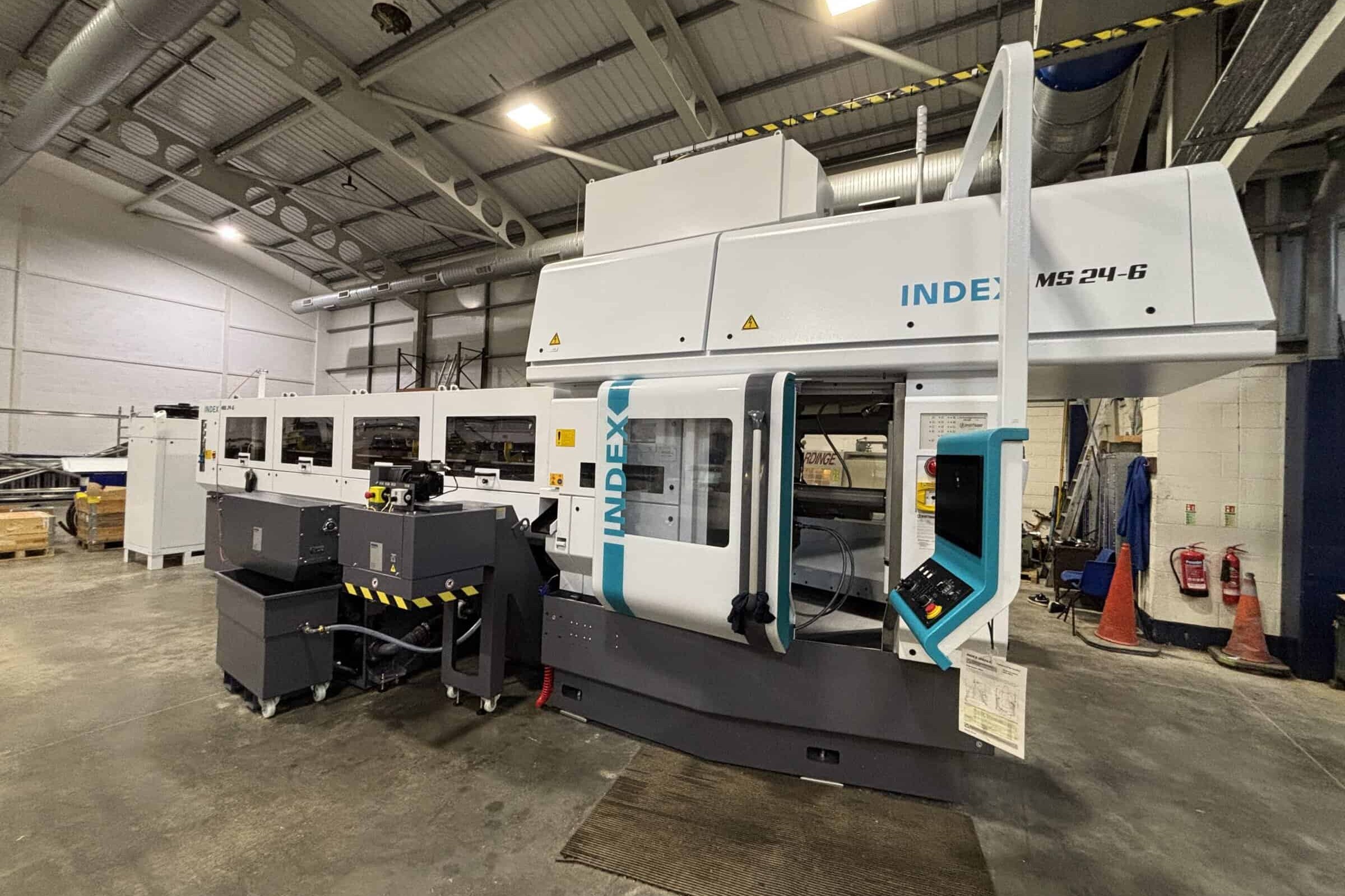 A Large Machine In A Building